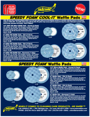 Light Blue Waffle Pads